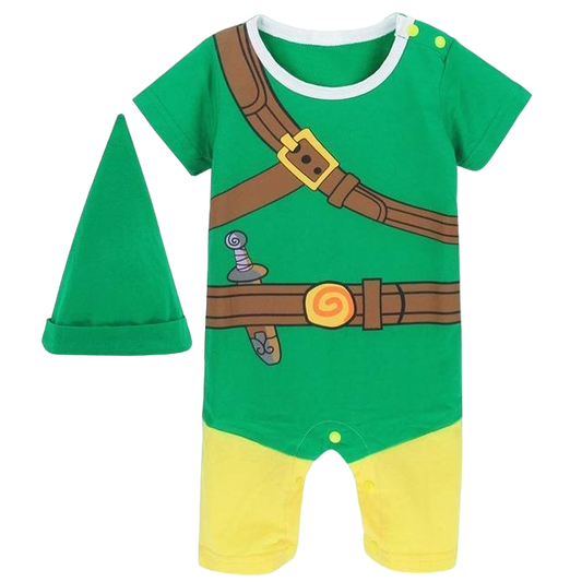 Zelda-Kostüm Kinder Link-Outfit Babys 6 bis 18 Monate
