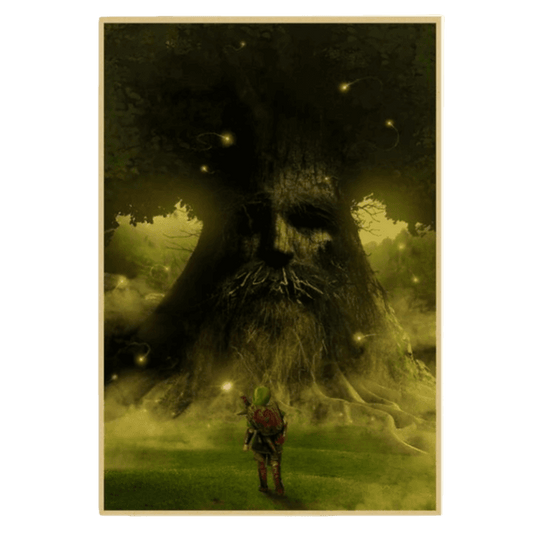 Zelda Poster Deku-Baum