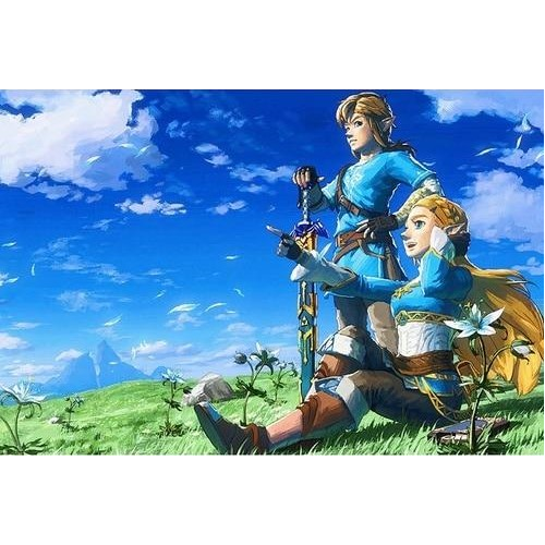 Puzzle Zelda Link und die Prinzessin (BOTW) bild