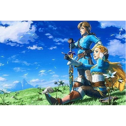 Puzzle Zelda Link und die Prinzessin (BOTW) bild