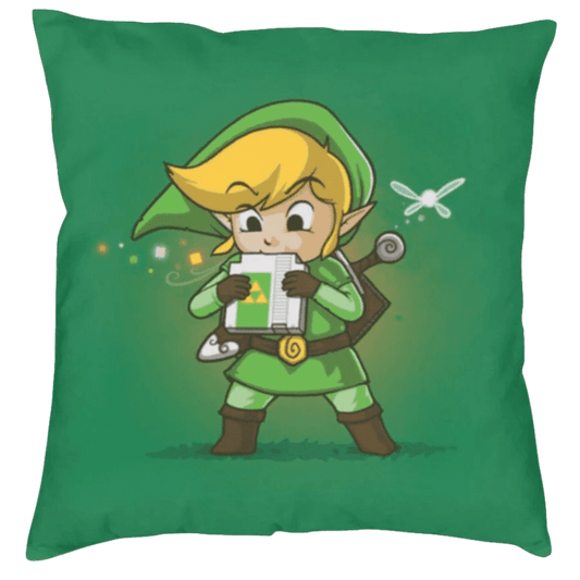 Zelda Kissenbezug Link und NES