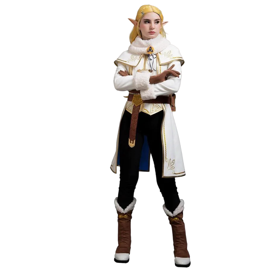 Zelda Cosplay Prinzessin Zelda Winter Outfit (BOTW)