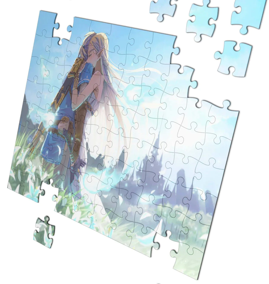 Puzzle Zelda Link und Zelda (BOTW)