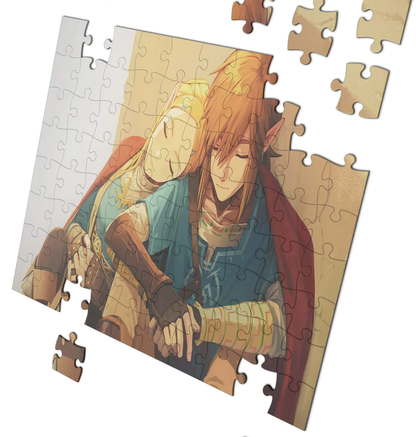 Puzzle Zelda Prinzessin und Ritter Auserwählt (BOTW)