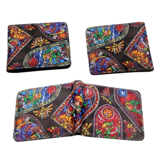 Brieftasche Zelda Buntglas