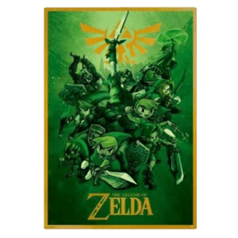 Zelda Poster Entwicklung