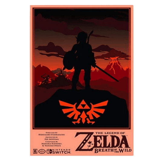 Zelda Poster Zelda Video Game