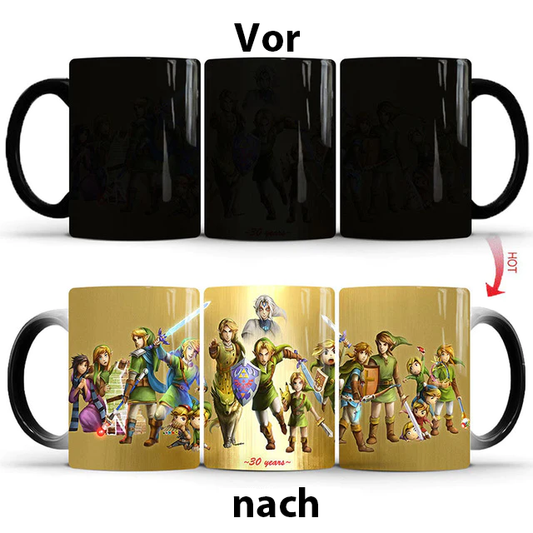 Zelda Tasse Zelda Jubiläum (thermoreaktiv)