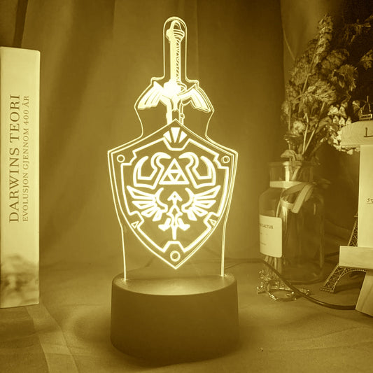 Zelda Lampe Schild von Hylia